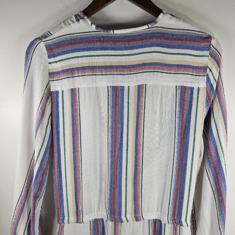 Blue Island Striped Ruffle Swim Dress - Picture 11 of 12